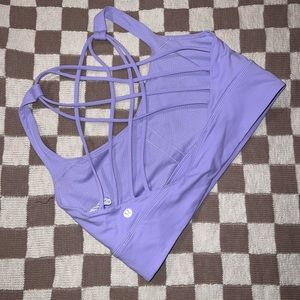 Free to be wild longline bra lilac smoke s 12